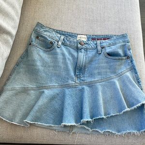 An Alice + Olivia jean skirt